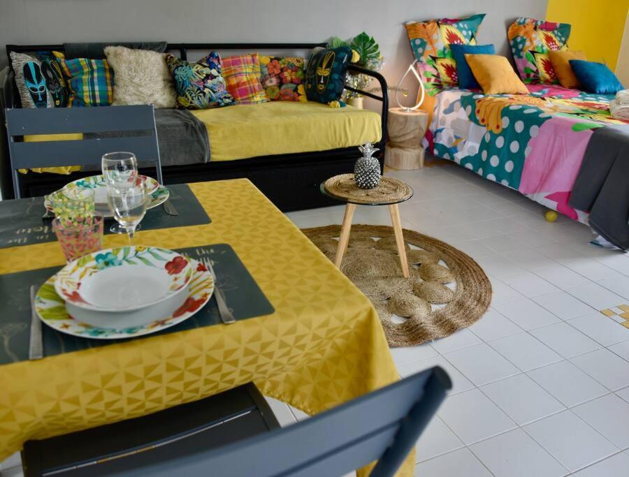 Joli Manga Soley Studio Dans Tres Belle Residence Сен-Франсуа Экстерьер фото
